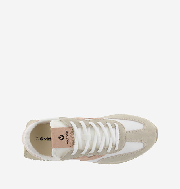 COSMOS SPLIT LEATHER & NYLON RETRO