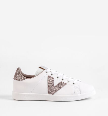 TENIS LEATHER & GLITTER