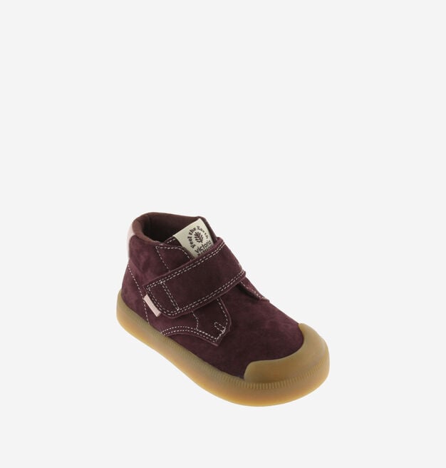 OLIVER BAREFOOT KLETTVERSCHLUSS STIEFELETTE VELOURSLEDER