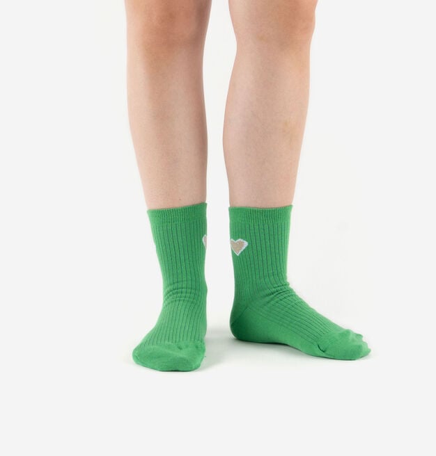 COTTON SOCK HEART