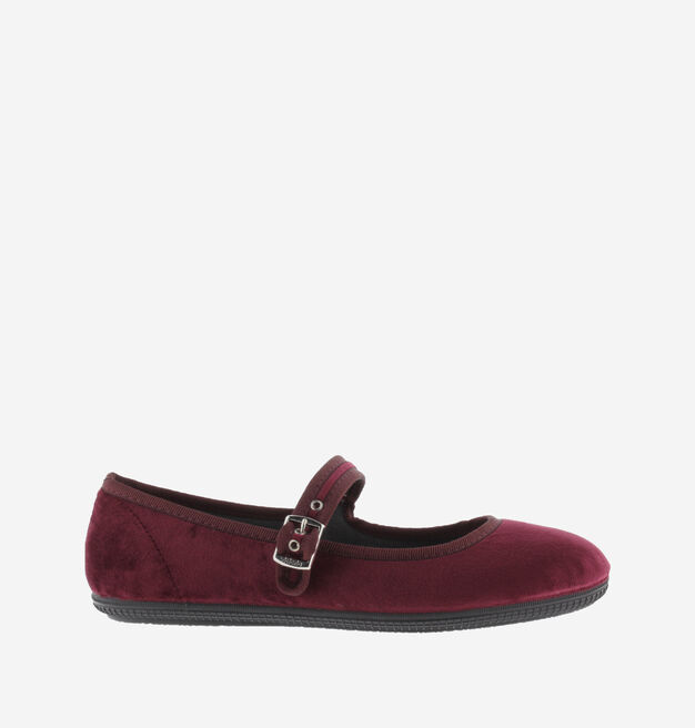 ODA BALLERINE VELOURS & BOUCLE