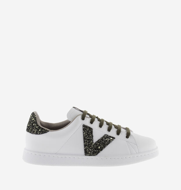 TENIS GLITTER LOGO