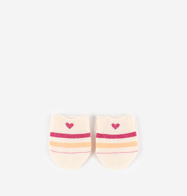 INVISIBLE PINKY SOCK HEART