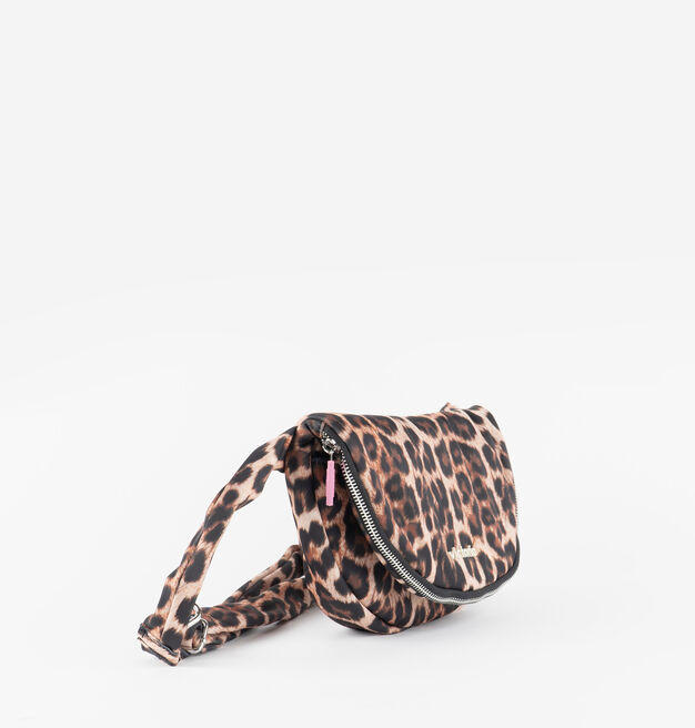 NYLON HALF MOON SHOULDER BAG