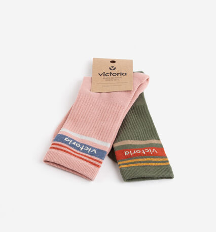 CALZINI ALTI COTONE COLORE