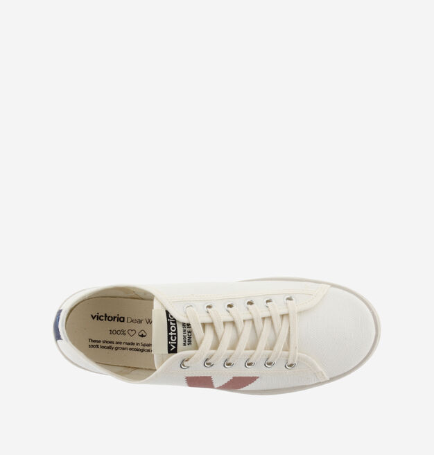 BERLIN ZAPATILLAS LONA ECO CONTRASTE