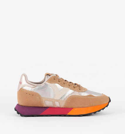 NOVA NYLON MÉTAL & CUIR FENDU