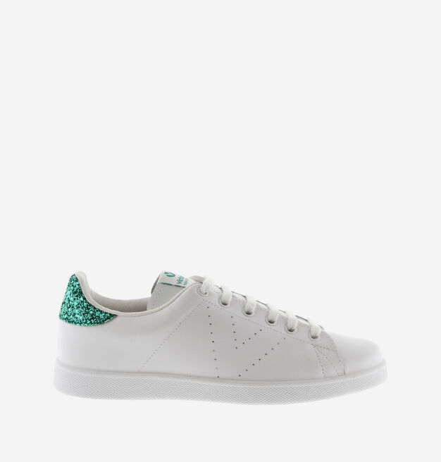 TENIS PIEL & GLITTER
