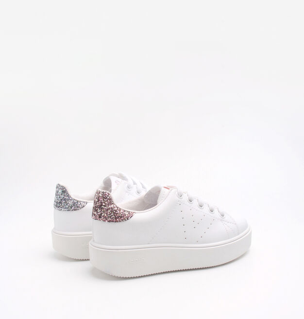 UTOPÍA LEATHER & GLITTER TRAINERS