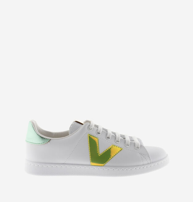TENIS EFECTO PIEL VINILO