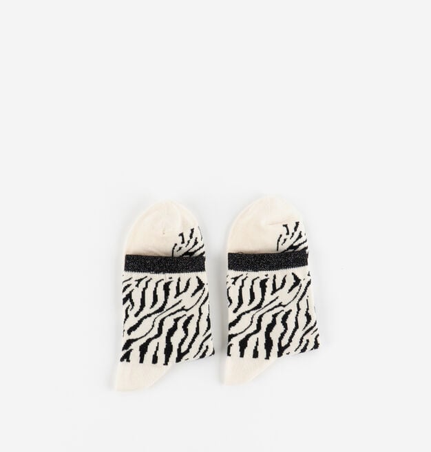 COTTON SOCK ZEBRA