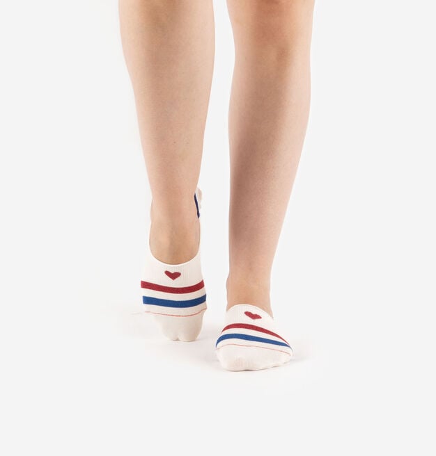 INVISIBLE PINKY SOCK HEART