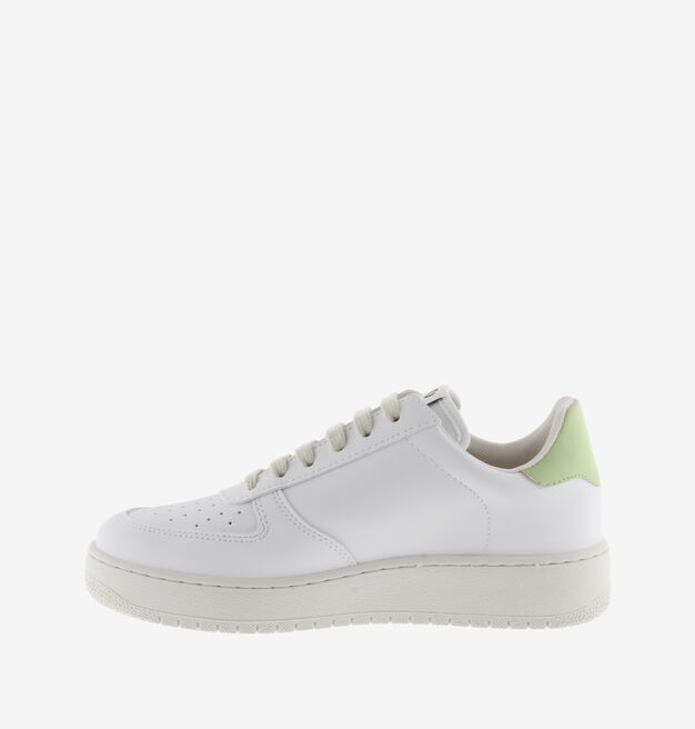 MADRID FAUX LEATHER & CONTRAST