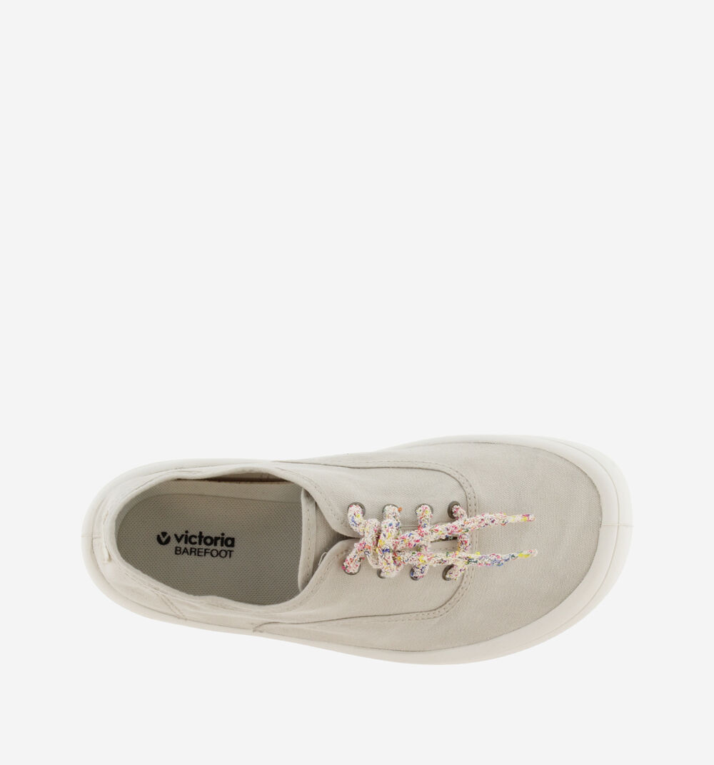 Victoria Olmo Barefoot Sneakers Donna Tela Ecologica DREC Lacci Colorati - Made In Spain - copertina