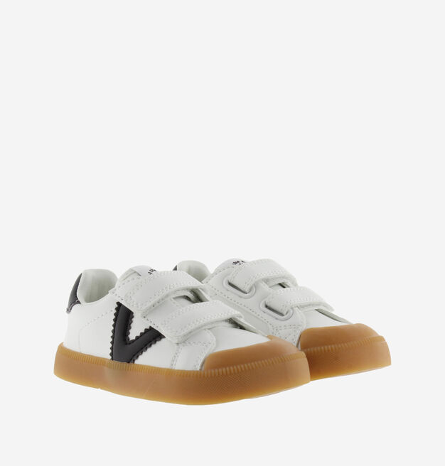 OLIVER STRAPS BAREFOOT LEATHER EFFECT & CONTRAST