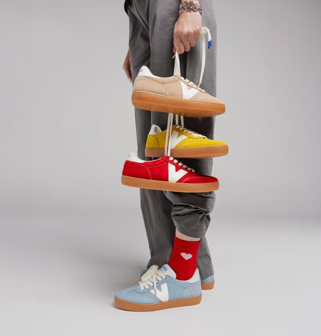 BERL&Iacute;N CICLISTA SUEDE RETRO