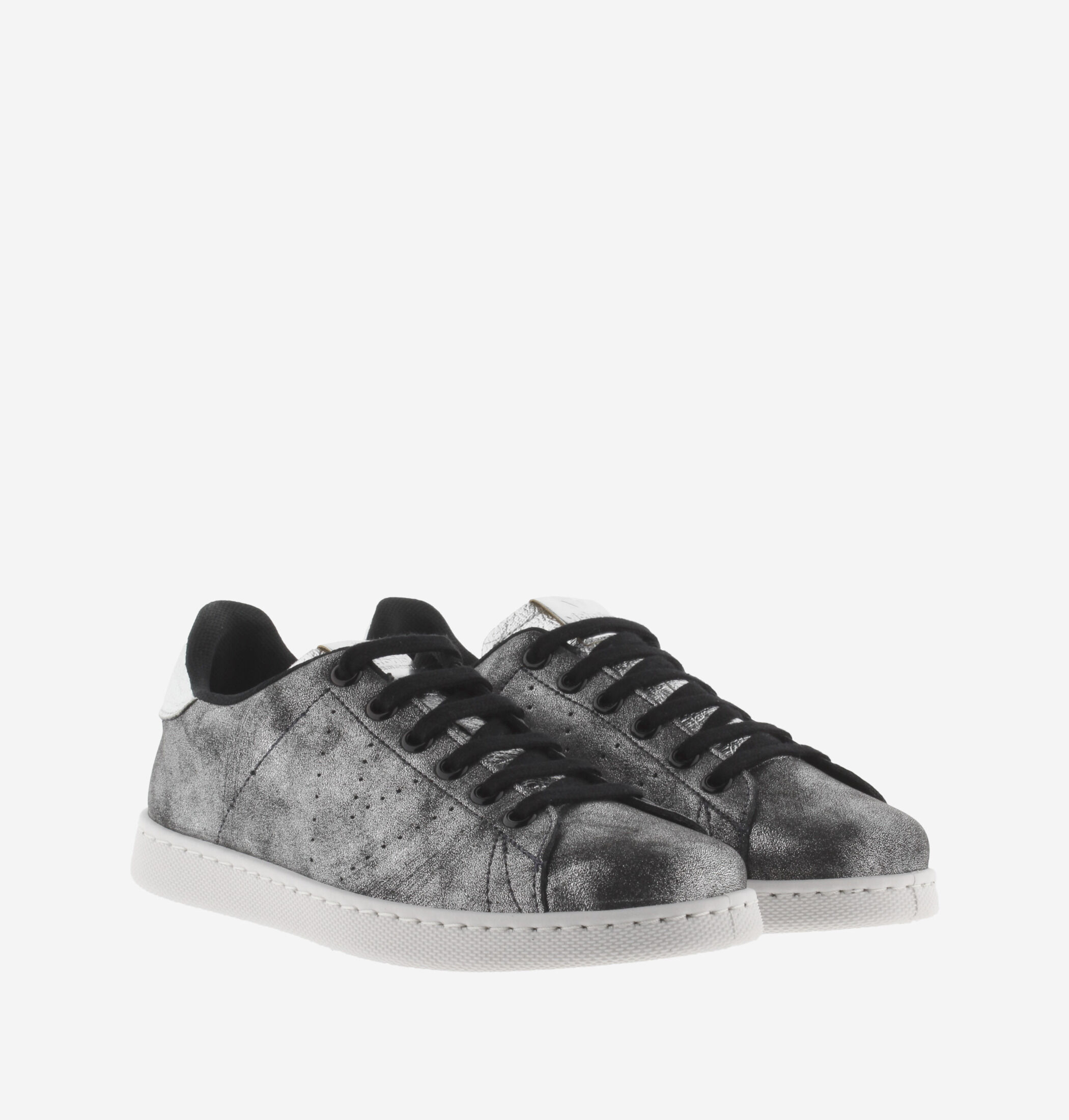 TENIS BRILLO METAL