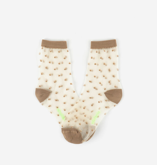 TRANSPARENT SOCK DOTS
