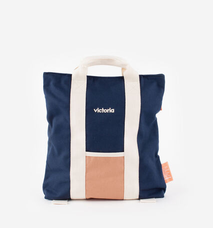 EMBROIDERED CANVAS BACKPACK