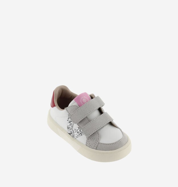 OLIVER STRAPS BAREFOOT LEATHER EFFECT & CONTRAST