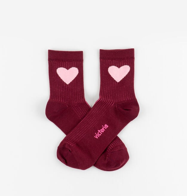 CALZINO COTONE CUORE