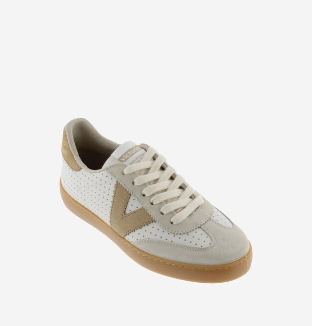 BERL&Iacute;N CICLISTA PERFORATED LEATHER EFFET & SUEDE