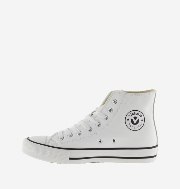 TRIBU BOTTINES EFFET CUIR