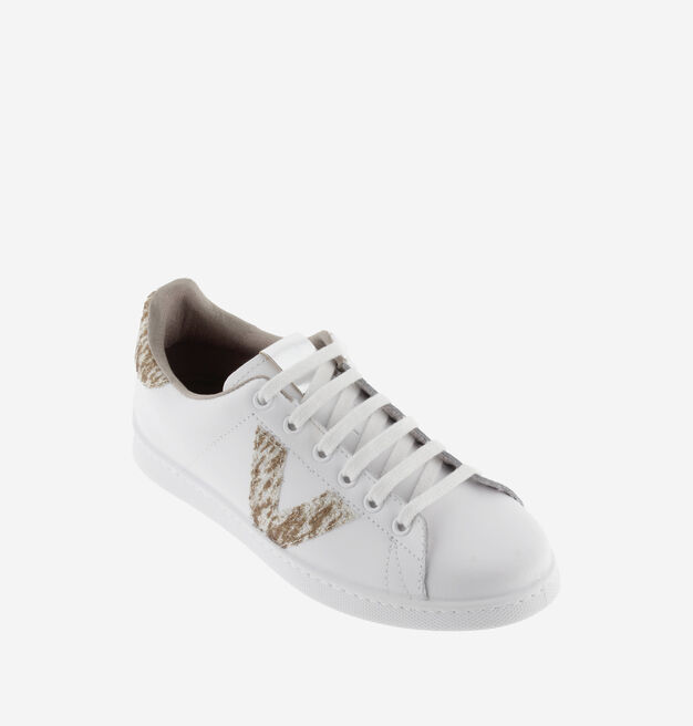 TENIS LEATHER & GLITTER