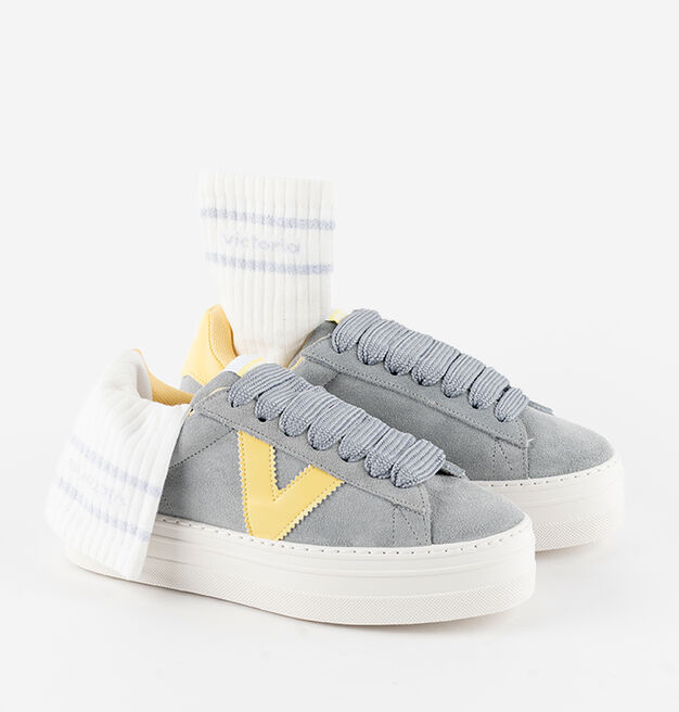 CHAUSSETTE COTON & LUREX