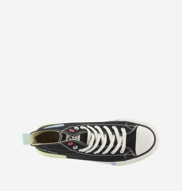 TRIBU DOBLE CANVAS MID BOOT & COLOUR PIECES