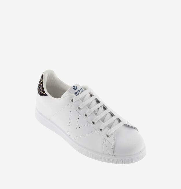 TENIS PIEL & GLITTER