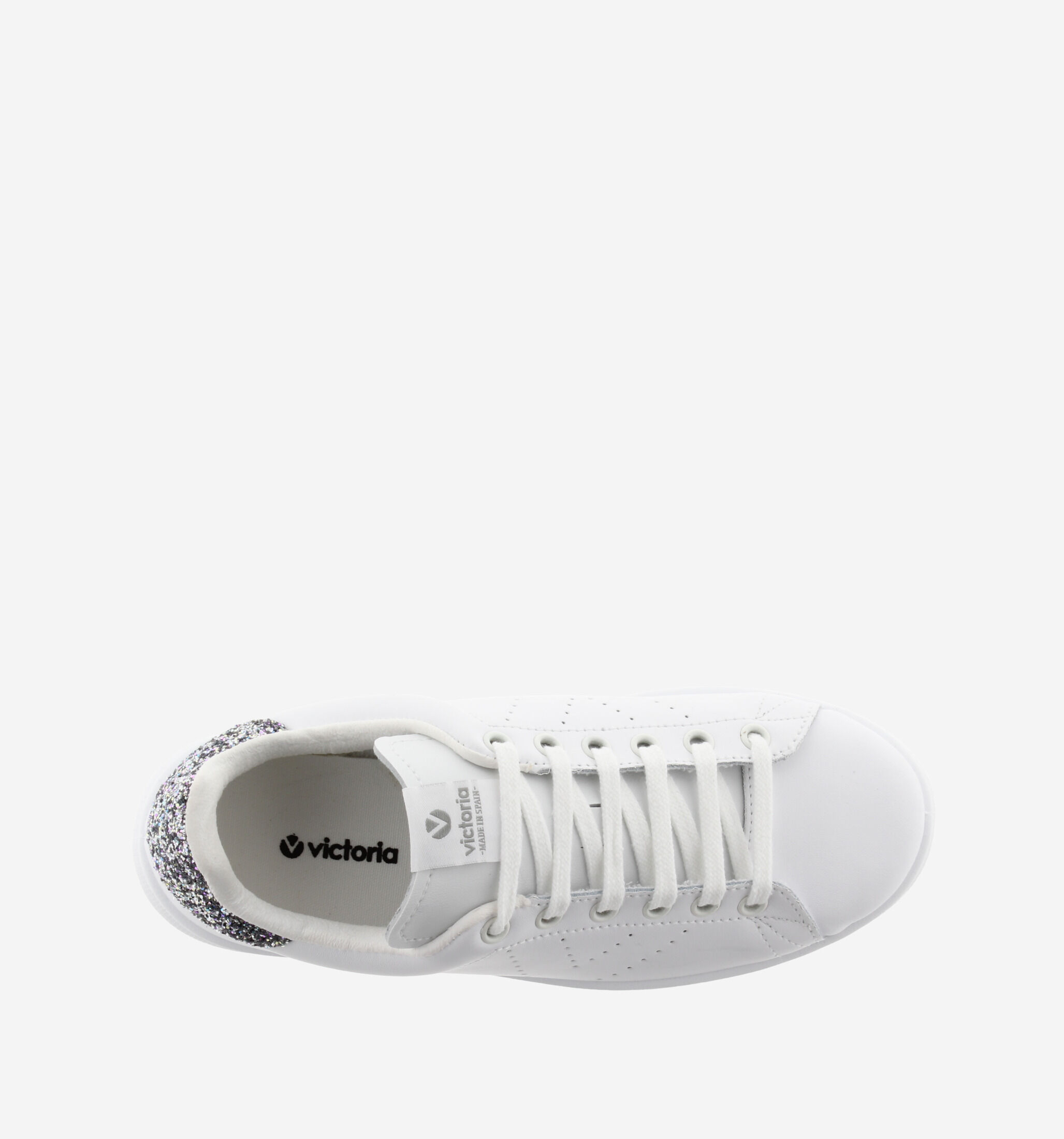 Victoria top scarpe argento