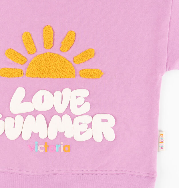 COTTON SWEATSHIRT LOVE