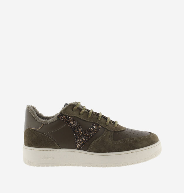 MADRID FAUX LEATHER/SUEDE & GLITTER
