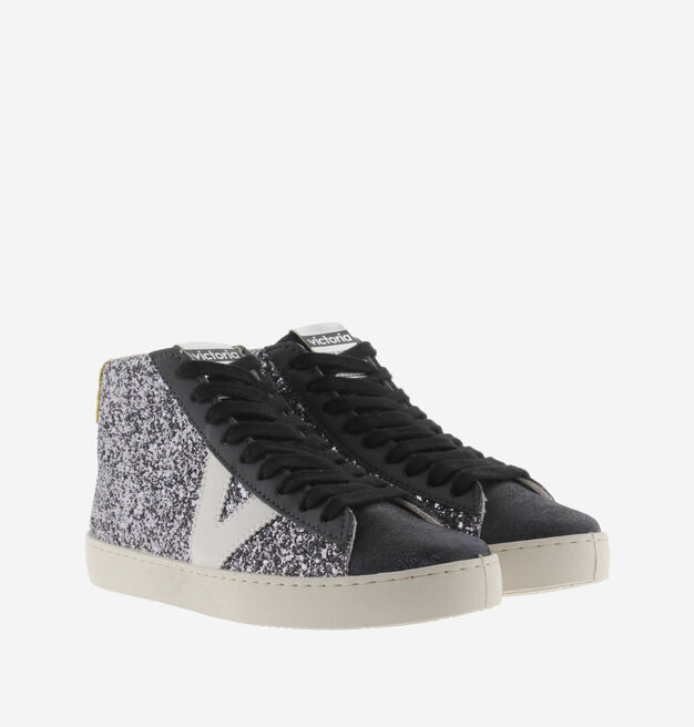 BERLÍN GLITTER BOOT & LEATHER