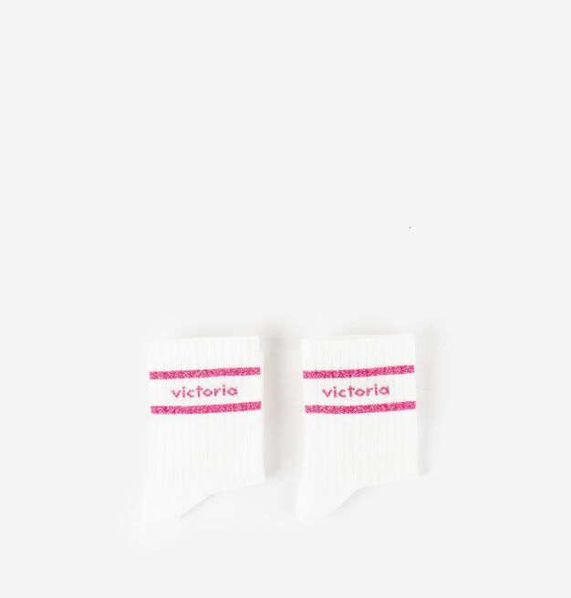 CHAUSSETTE COTON & LUREX
