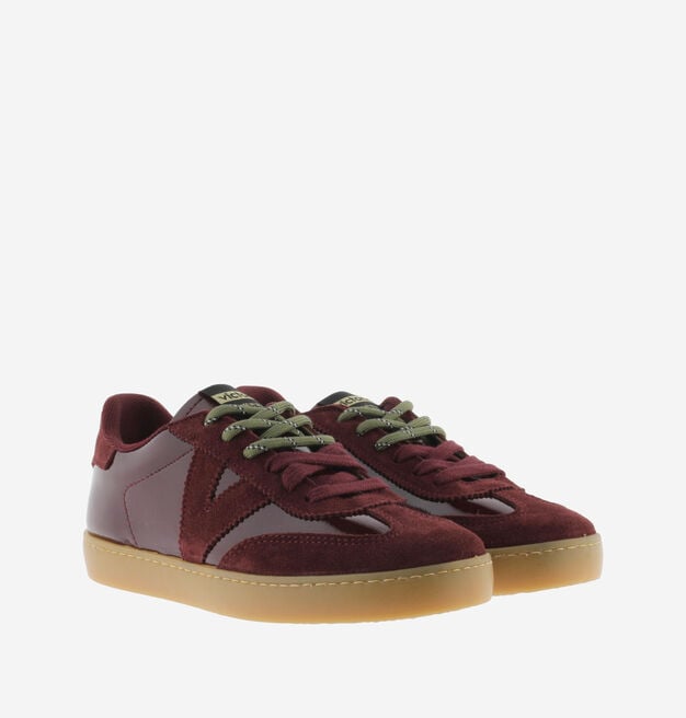 BERL&Iacute;N CICLISTA PATENT LEATHER & SUEDE