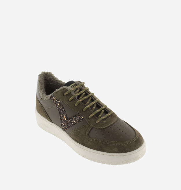 MADRID FAUX LEATHER/SUEDE & GLITTER