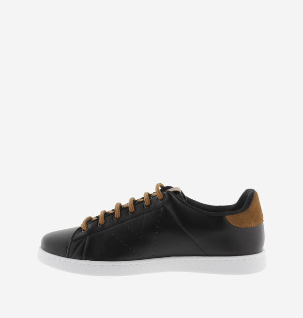 TENIS COLOURED LEATHER-EFFECT