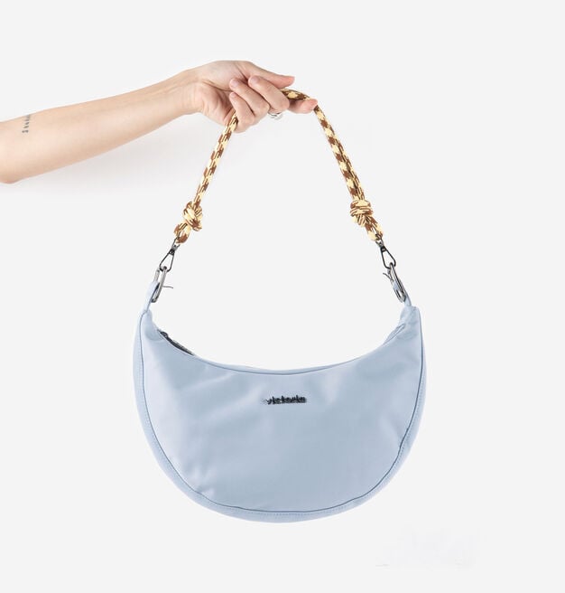 NYLON HALF MOON BELT BAG