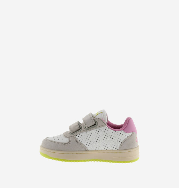 TIEMPO STRAPS PERFORATED FAUX LEATHER & SUEDE