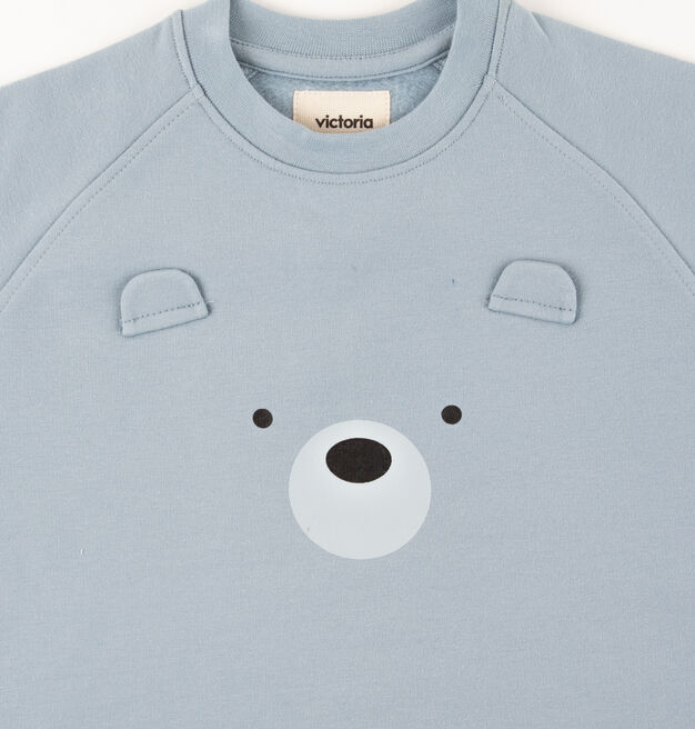 SWEATSHIRT BAUMWOLLE TIERE