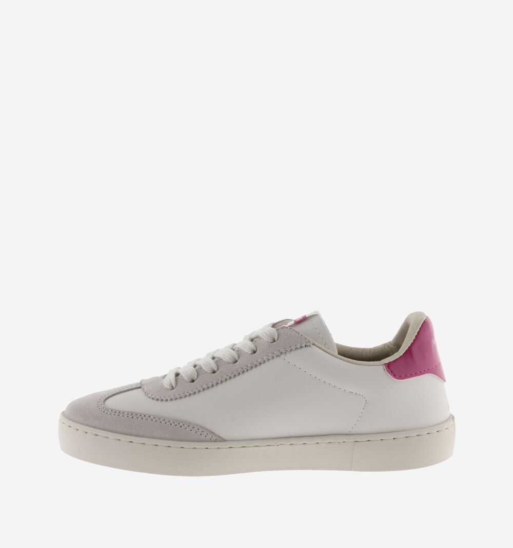 Victoria Sneaker Unisex Bambini Oslo 1256100, Effetto Pelle Con Dettagli A Contrasto, Chiusura Elastica E Strappo, Colori Vari - 6