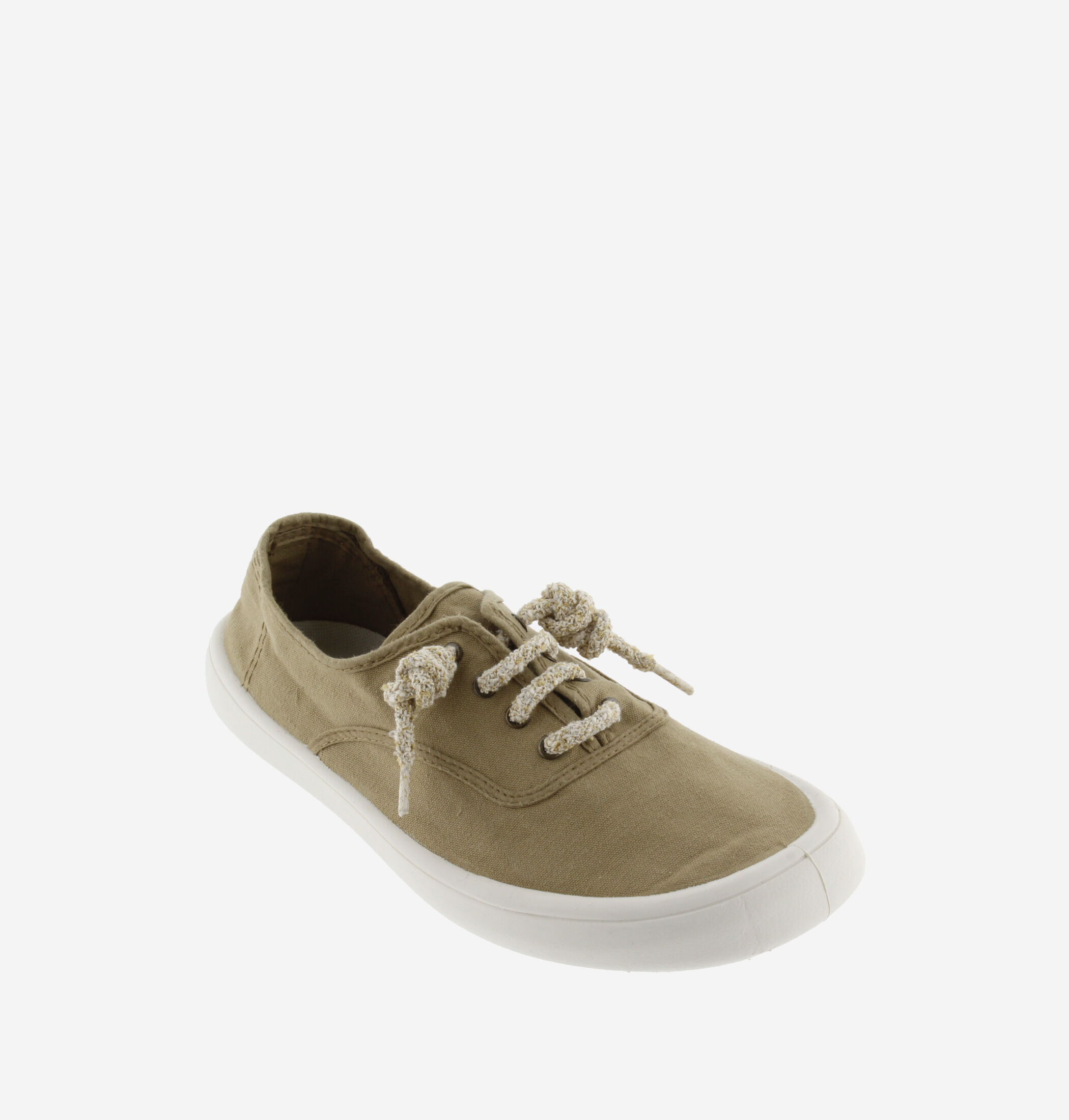 victoria Sneaker Olmo Barefoot Tela Tinta DREC & Spessi Lacci Colorati