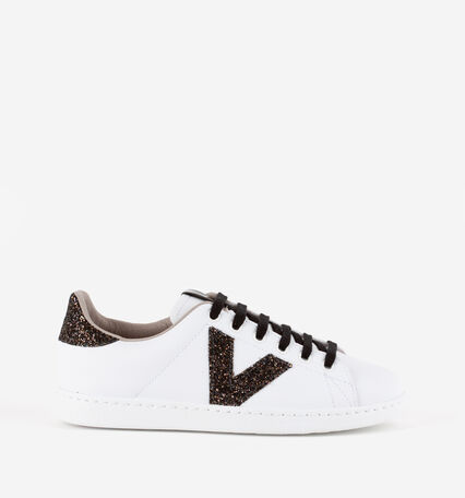 TENIS GLITTER LOGO
