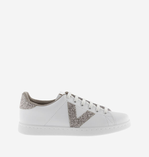 TENIS LEATHER & GLITTER