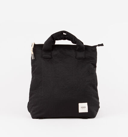 QUILTED NYLON BACKPACK