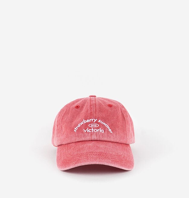 COTTON CAP STRAWBERRY