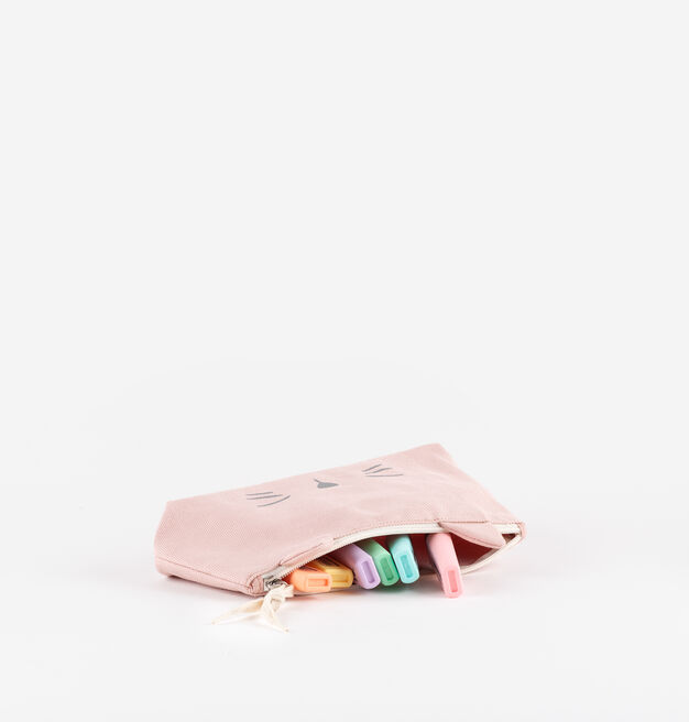 ANIMALS ECO CANVAS TOILETRY BAG
