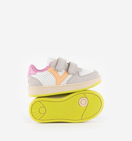 TIEMPO STRAPS PERFORATED FAUX LEATHER & SUEDE